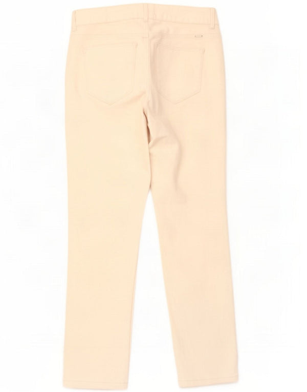 Женские укороченные джинсы Massimo Dutti EU 36 XS W26 L26 Off White Cotton