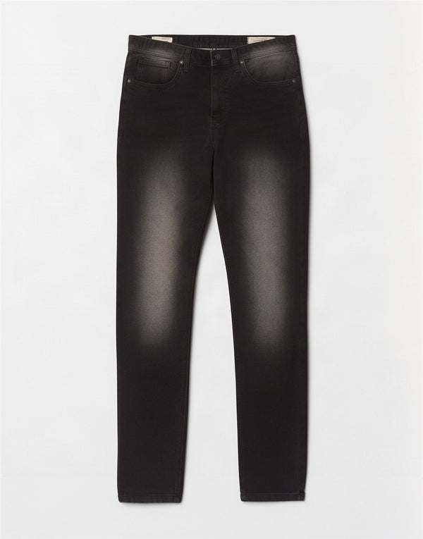 Мужские узкие джинсы Jack & Jones GLENN W32 L34, черный хлопок