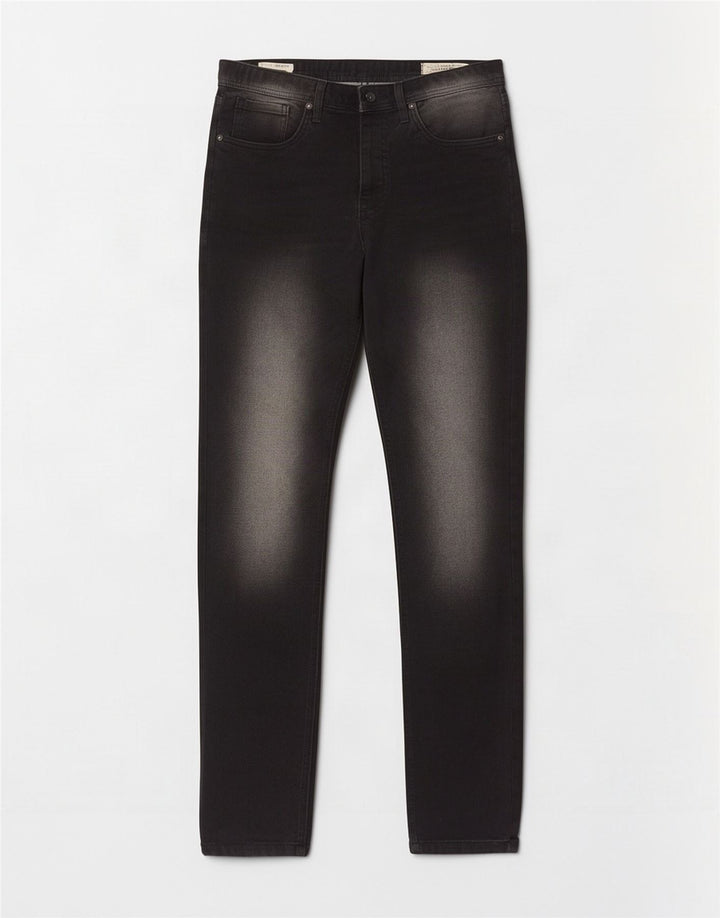Мужские узкие джинсы Jack & Jones GLENN W32 L34, черный хлопок