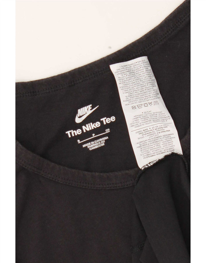 Мужской жилет Nike, маленький черный, хлопок