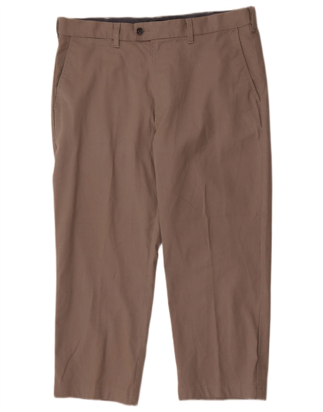 Мужские укороченные брюки Marks & Spencer Blue Harbour W38 L25 серые, хлопковые