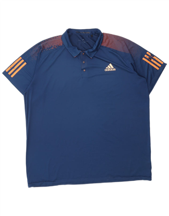 Мужская рубашка-поло ADIDAS Climacool XL, синяя