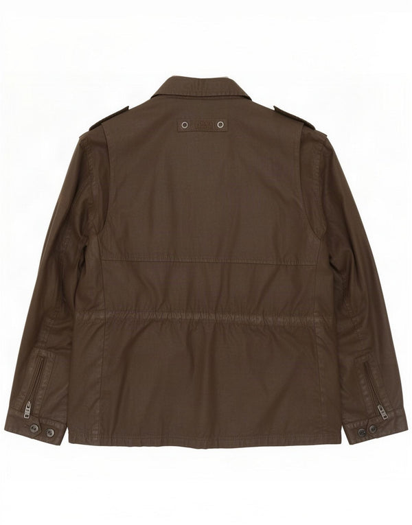 Мужская куртка из вощеного хлопка Camel Active UK 42 XL Коричневая