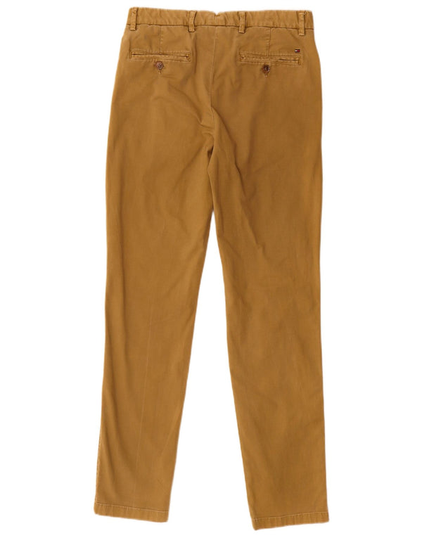 Tommy Hilfiger Мужские узкие брюки-чинос IT 44 XS W27 L30 Бежевые