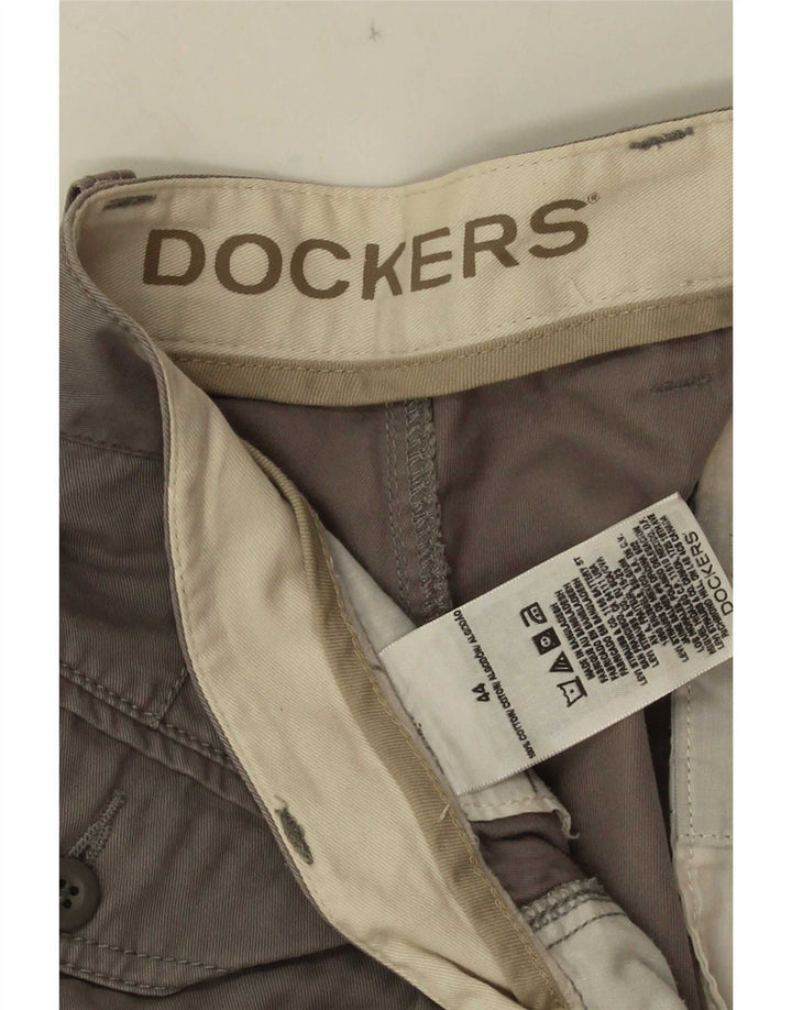 Мужские шорты-карго Dockers W44 2XL Серые, хлопок