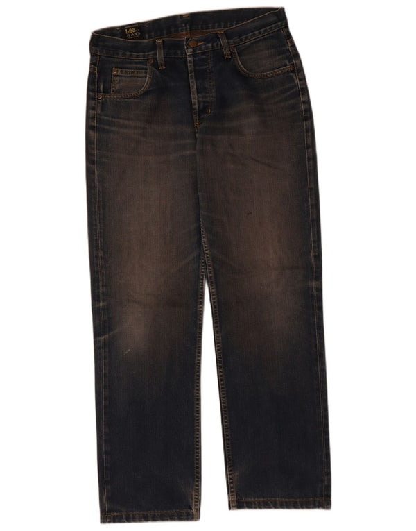 Мужские прямые джинсы LEE W30 L30 синие