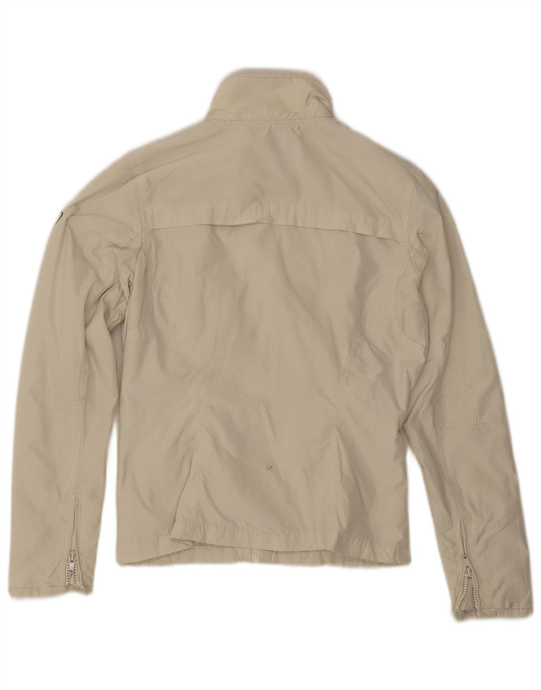 Женская куртка-бомбер Bomb Boogie UK 12, средний цвет, белый полиэстер