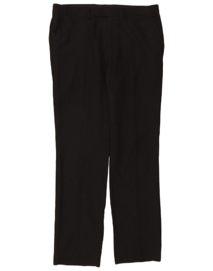 Мужские брюки узкого кроя Marks & Spencer W34 L32 черные