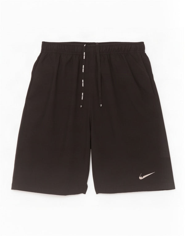 Спортивные шорты Nike для мальчиков Dri Fit, 12–13 лет, большие черные, полиэстер