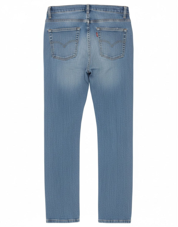 Джинсы скинни Levi's 510 для мальчиков 13–14 лет W28 L29, синий хлопок