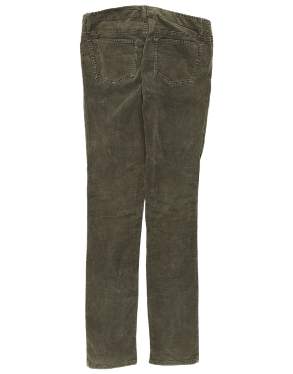 Женские вельветовые брюки скинни Diesel W30 L32, хлопок цвета хаки