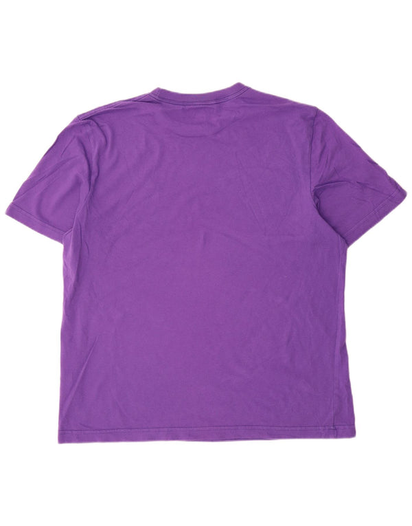 Мужская футболка Nike Top UK 46/48 XL Фиолетовый хлопок