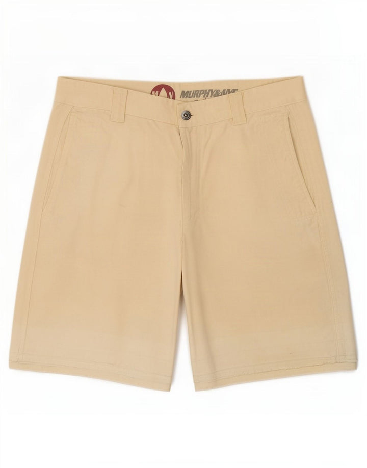 Мужские шорты чинос Murphy & Nye Medium W33 Бежевые, хлопок