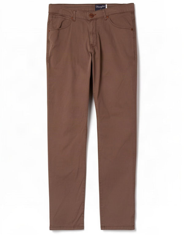 Мужские повседневные брюки Wrangler Larston W32 L34 серого цвета, хлопок