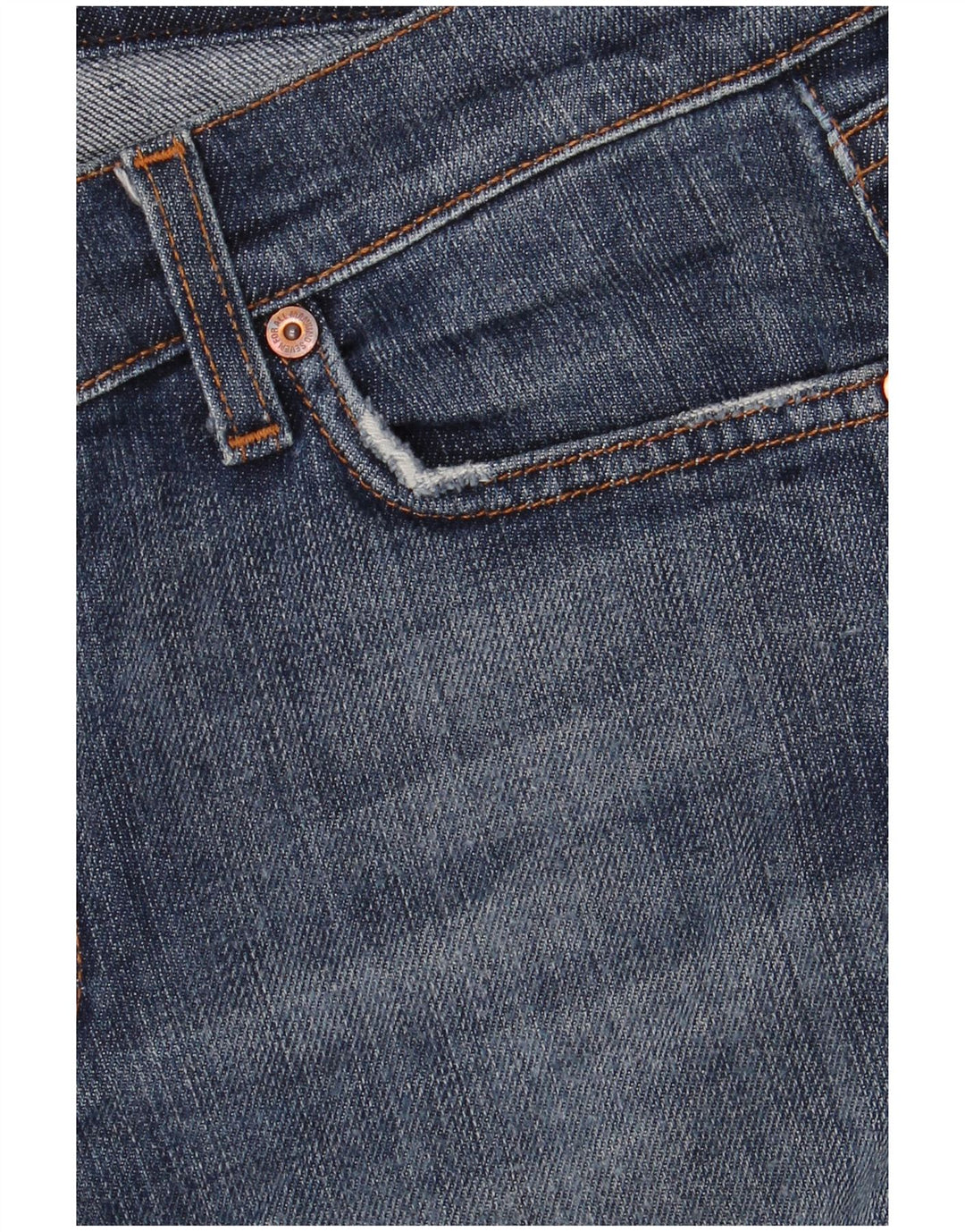 Женские джинсы Bootcut 7 For All Mankind W31 L30, синий хлопок