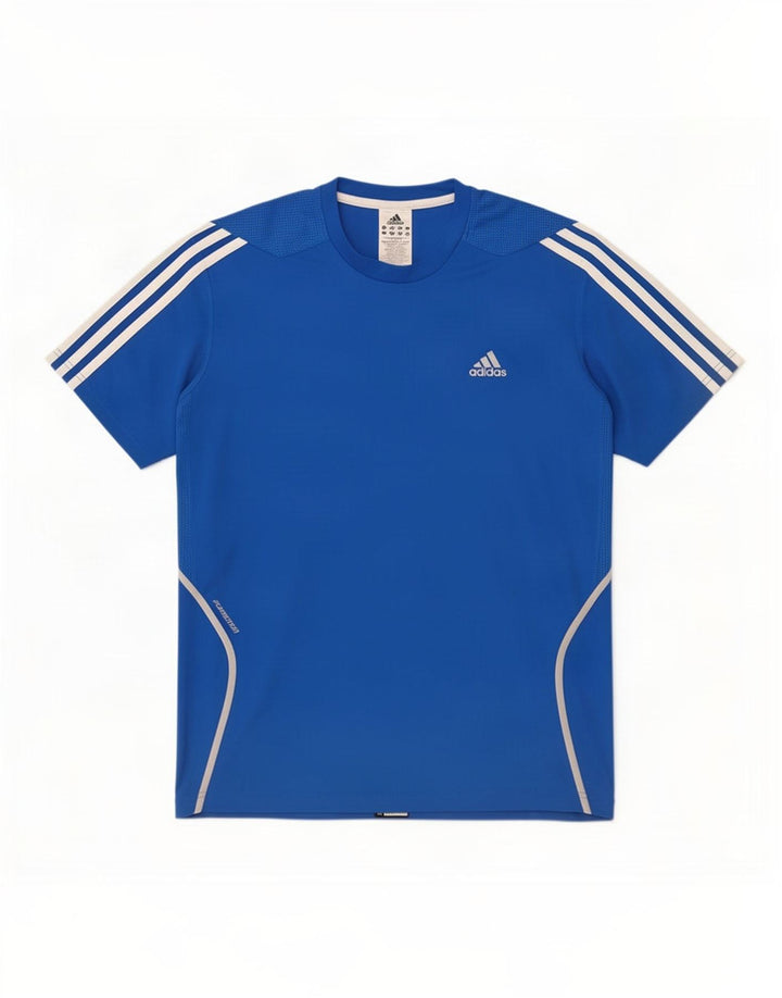 Мужская футболка Adidas Top Medium Blue из полиэстера