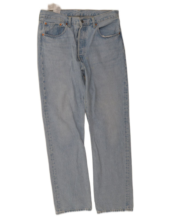 Мужские прямые джинсы Levi's 501 W31 L30 синие, хлопок