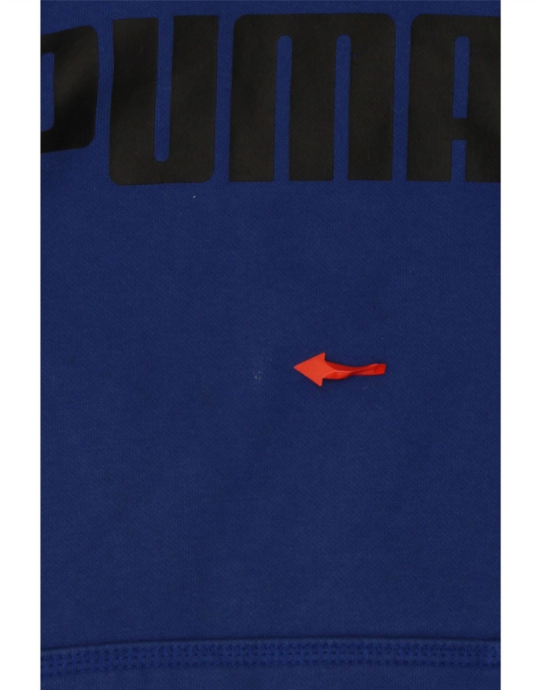 Мужской джемпер с капюшоном PUMA, маленький синий, хлопок