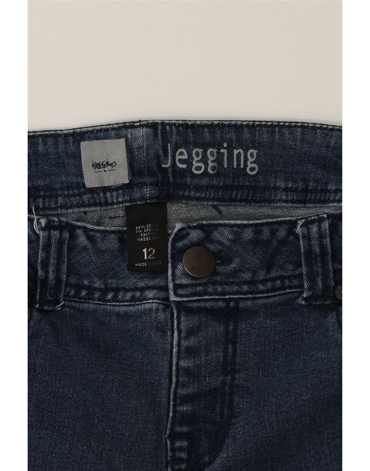 MOSSIMO Womens Jegging Jeans US 12 Large W32 L30 Blue Cotton Vintage Mossimo and Second-Hand Mossimo from Messina Hembry 
