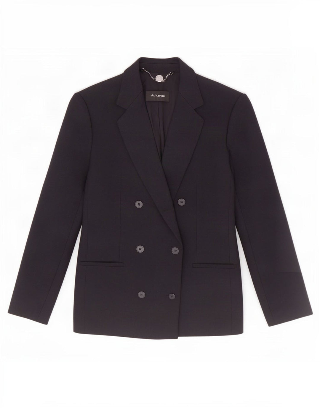 Женский пиджак Marks & Spencer Autograph UK 8, маленький темно-синий
