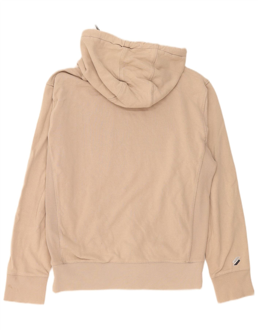 Мужской джемпер с капюшоном Superdry, маленький бежевый