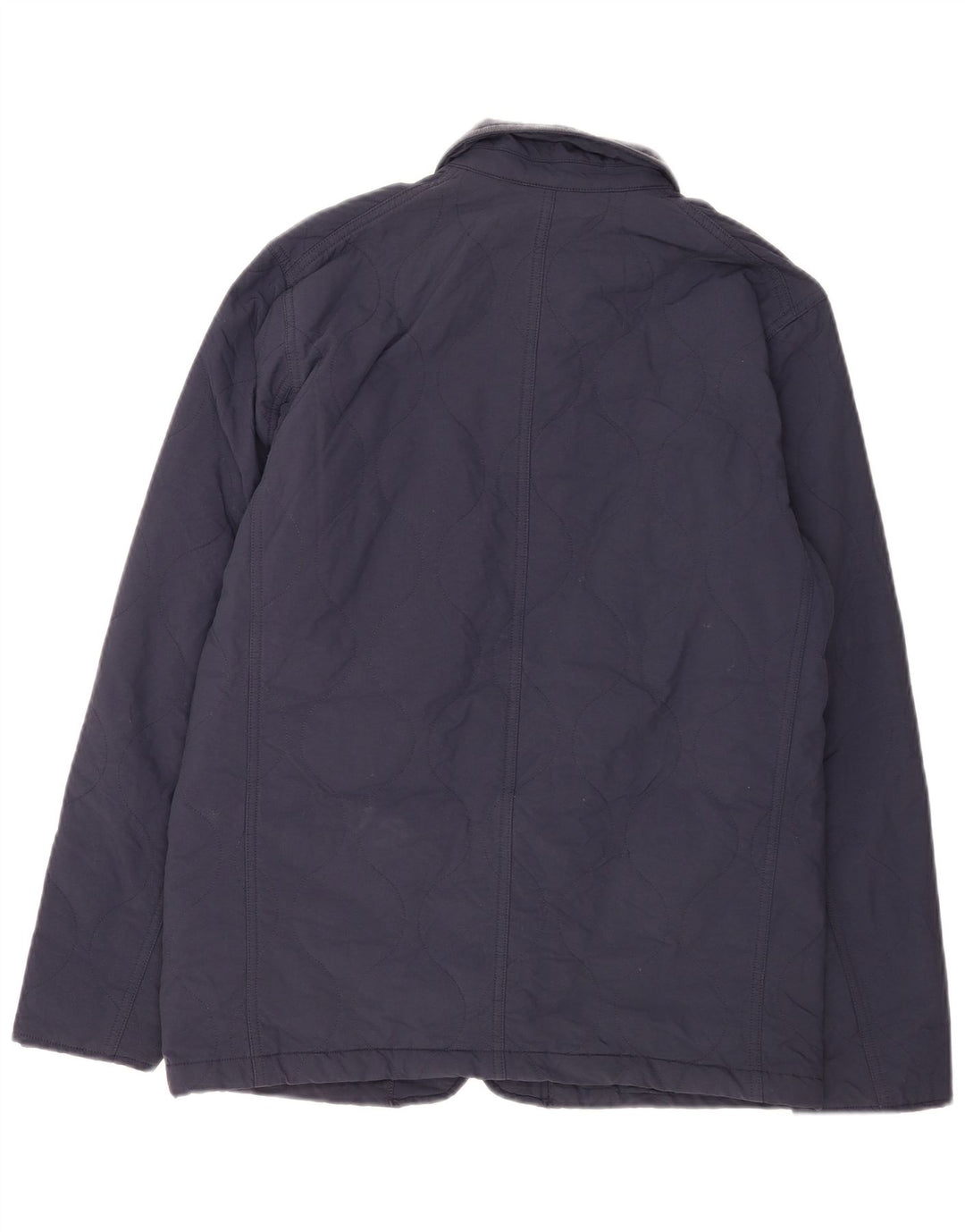 Мужская стеганая куртка Levi's UK 38 Medium Navy Blue Полиамид Classic