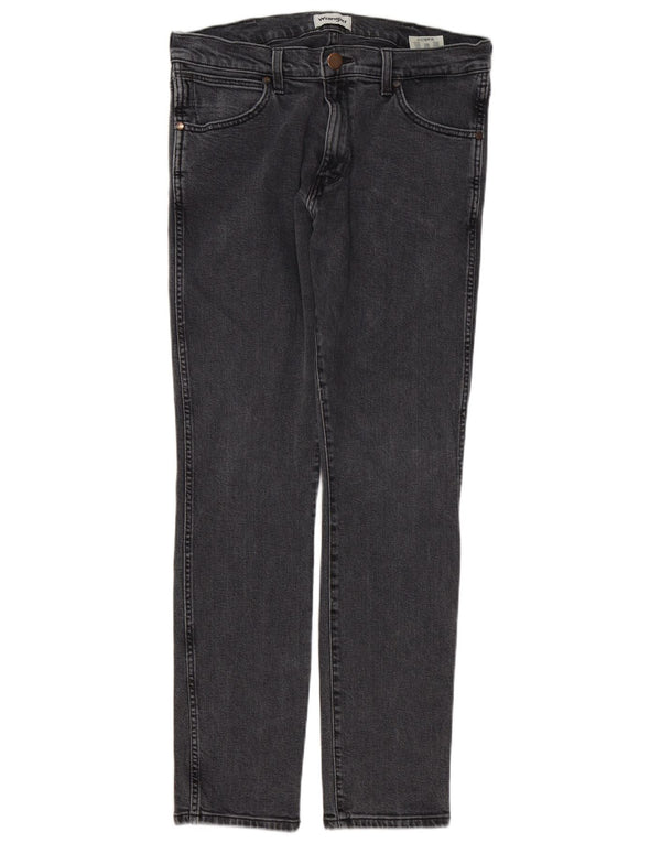 Мужские джинсы Wrangler Larston Slim W32 L30, серый хлопок