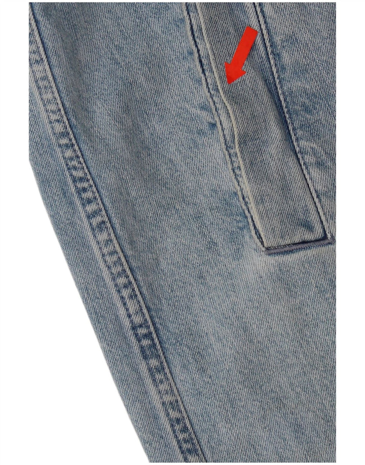 Женское джинсовое пальто Levi's в стиле оверсайз, размер UK 10, маленький синий, хлопок