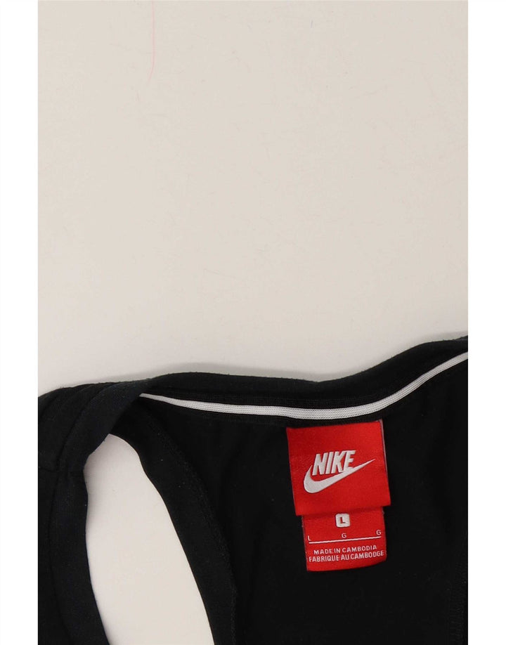 Женская футболка с рисунком Nike Top UK 16, большая черная