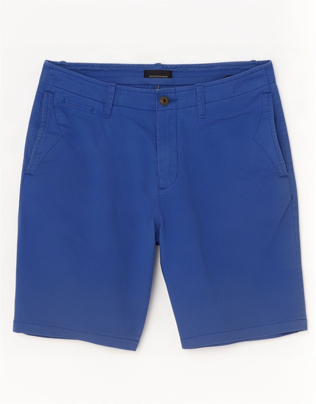Мужские шорты чинос Scotch & Soda W30, средний синий хлопок