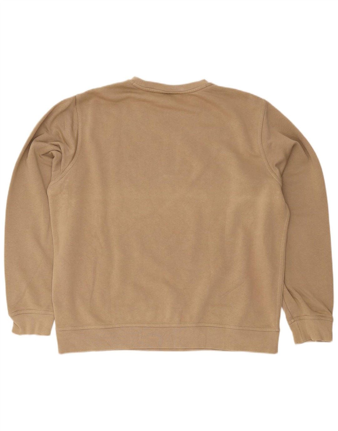 Мужской свитшот Nike Regular Fit, джемпер XL, бежевый, хлопок