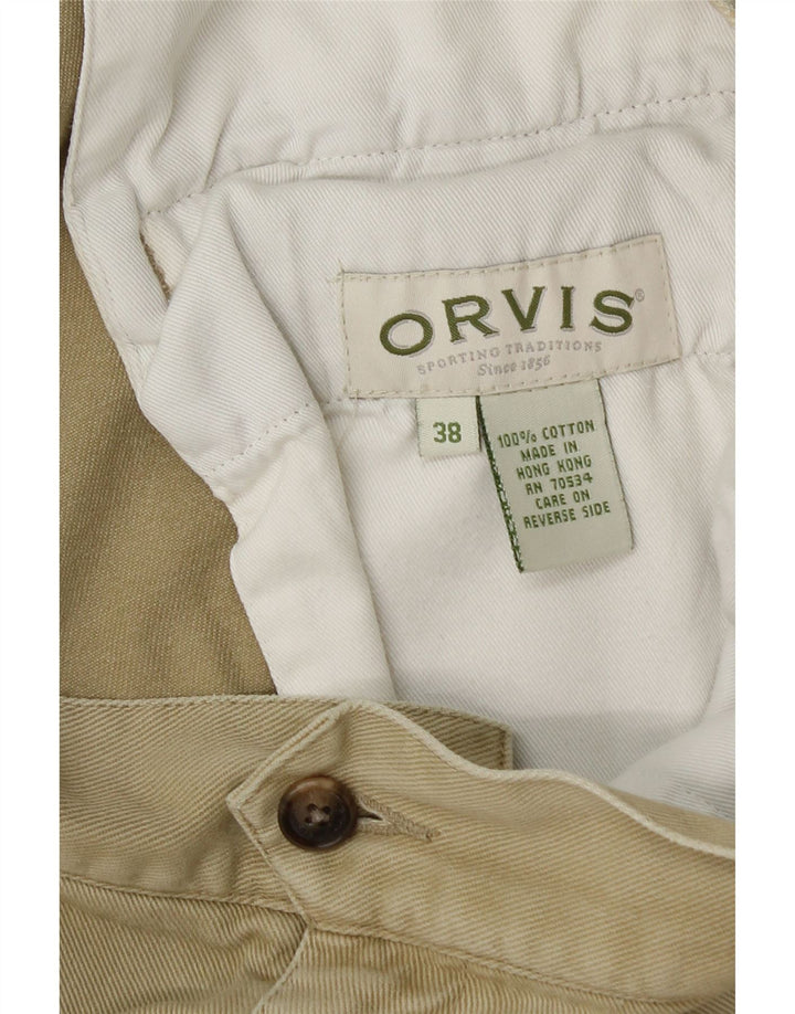 Мужские шорты карго Orvis W38 XL, хаки, хлопок