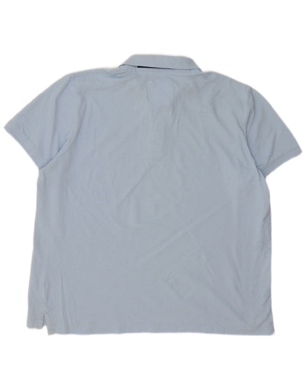Мужская рубашка-поло Crew Clothing 2XL, синяя, хлопок