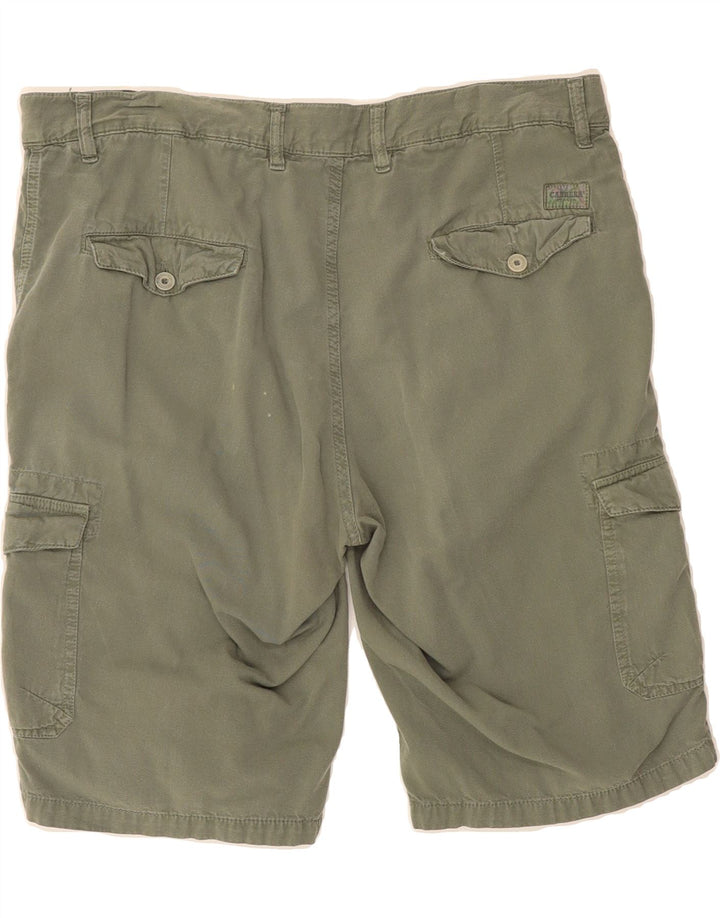 CARRERA Mens Cargo Shorts W36 Large Green Cotton Vintage Carrera and Second-Hand Carrera from Messina Hembry 