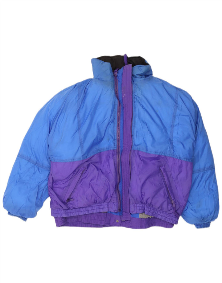 Женская утепленная куртка оверсайз с капюшоном Eddie Bauer UK 16, большая фиолетовая