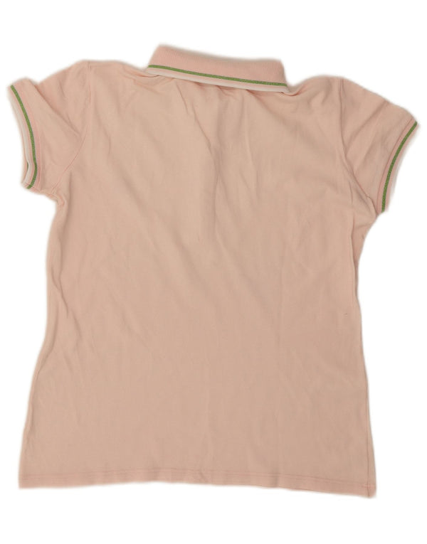 Fred Perry Womens Polo Shirt UK 16 Large Pink