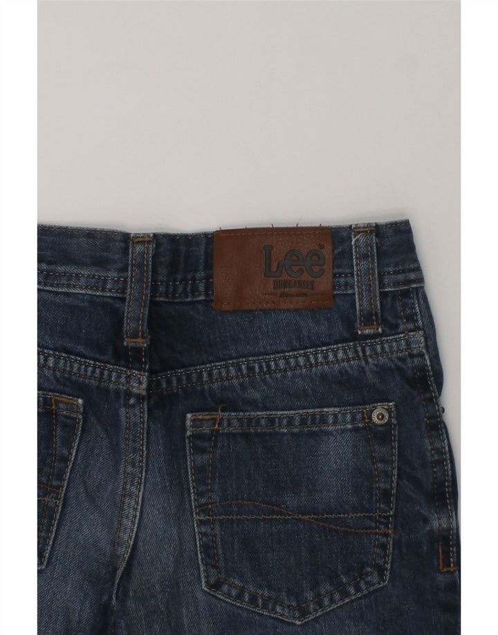 LEE Boys Denim Shorts 6-7 Years W22  Navy Blue Cotton | Vintage Lee | Thrift | Second-Hand Lee | Used Clothing | Messina Hembry 