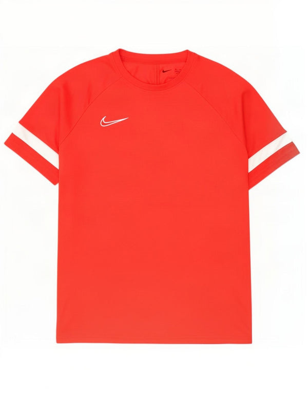 Мужская футболка Nike Dri Fit Top XL, красная с цветными блоками