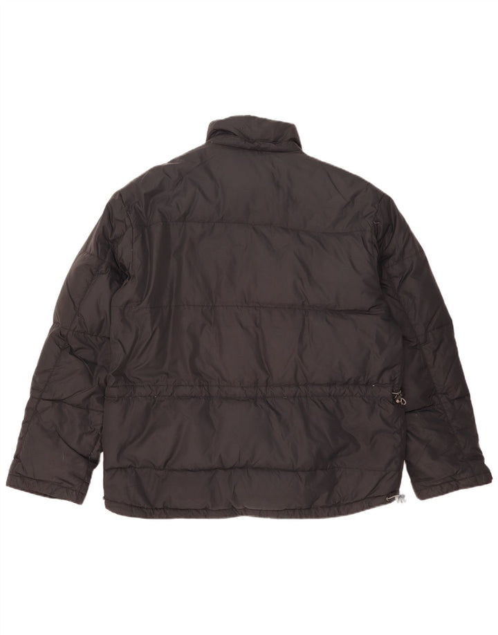 Мужская стеганая куртка Geox UK 42 XL черная из полиамида
