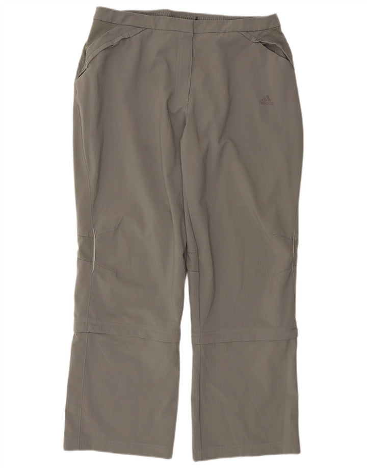 Женские спортивные брюки ADIDAS Clima 365 UK 20 2XL, серый полиэстер