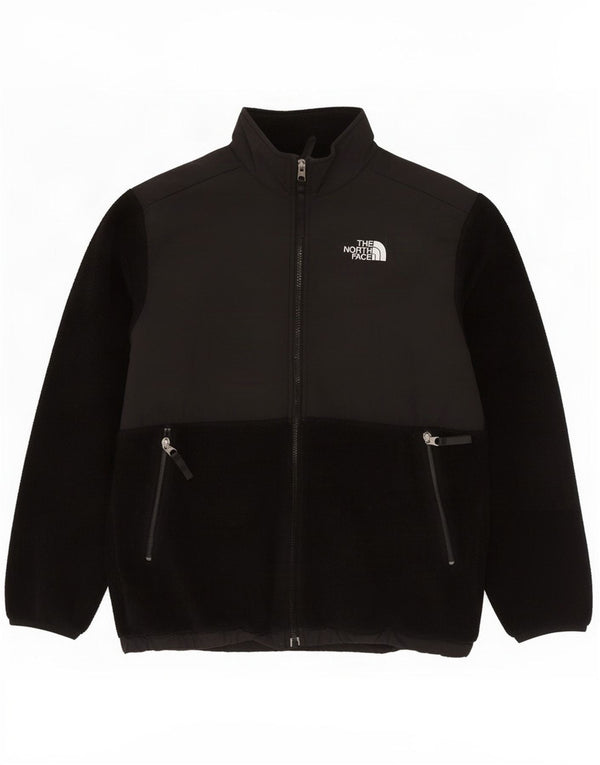 Флисовая куртка Polartec для мальчиков 14–15 лет The North Face, цвет XL, черный цвет