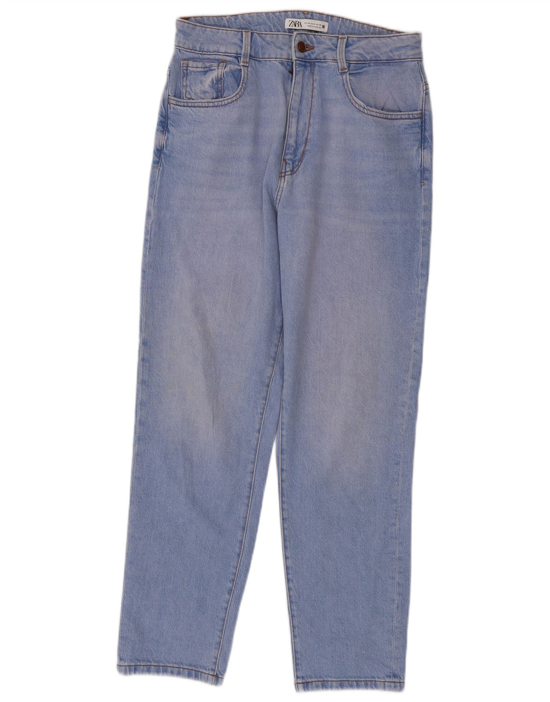Женские зауженные джинсы Zara EU 40 Medium W30 L28 Синие