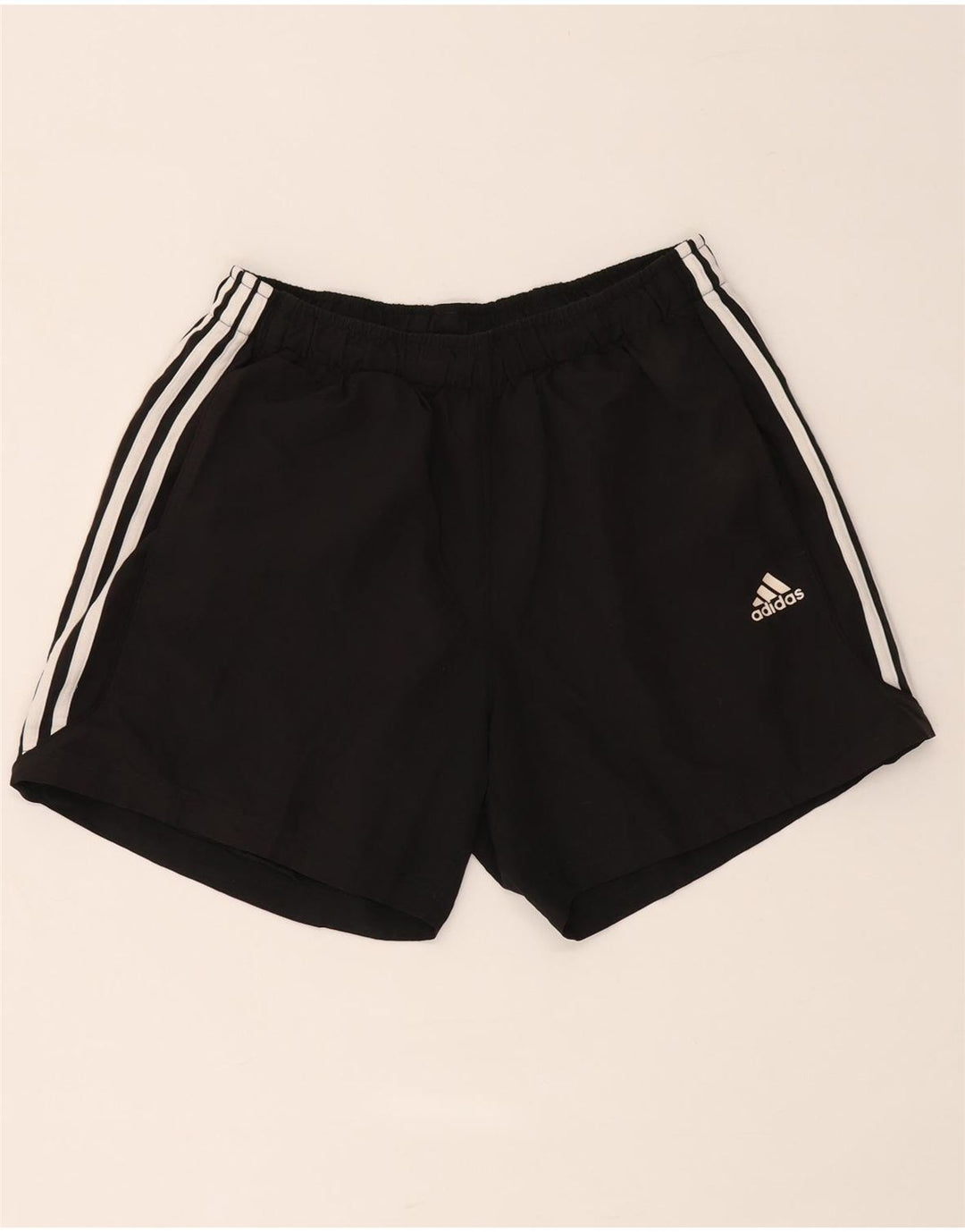 Мужские спортивные шорты Adidas, большие черные из полиэстера