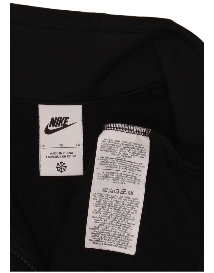 Мужская спортивная куртка Nike XL, черный полиэстер