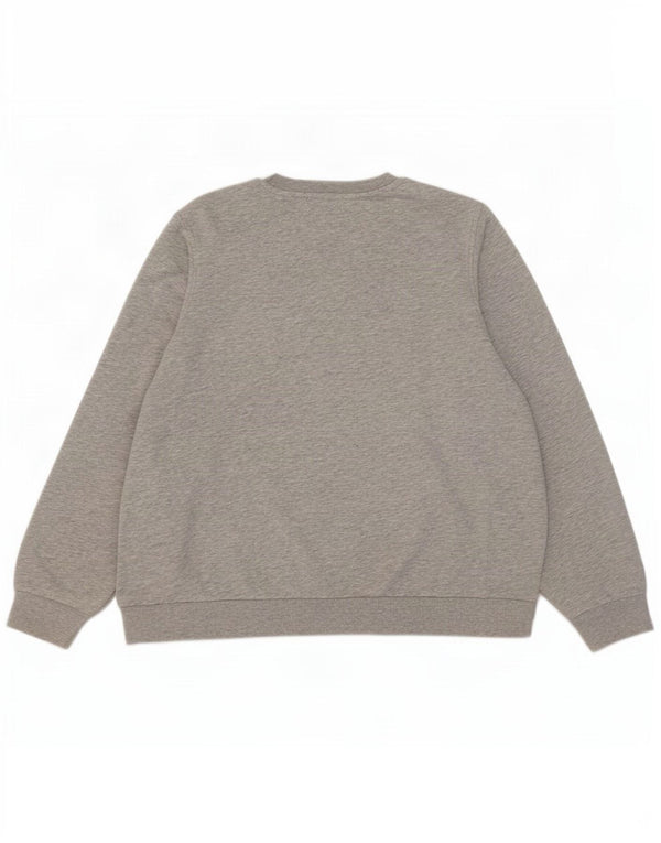 Женский свитер Marks & Spencer UK 20 2XL, серый хлопок с крапинками