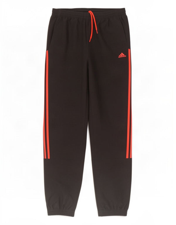 Спортивный костюм Adidas для мальчиков, брюки для бега, 15-16 лет, черный полиэстер