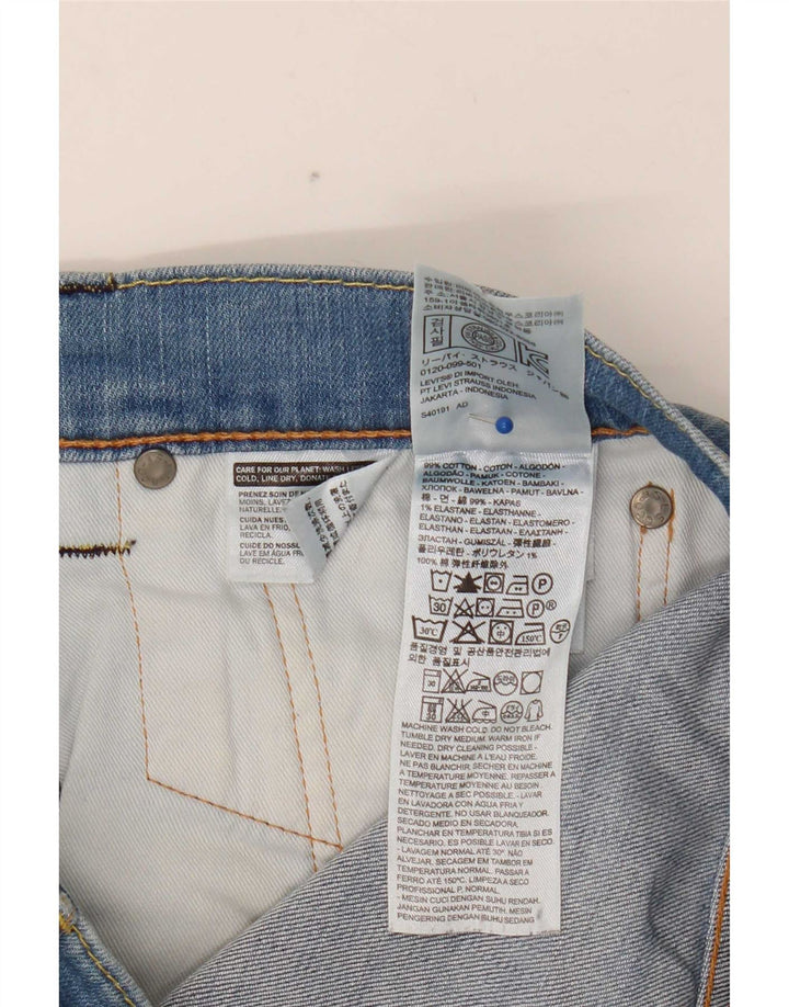 Мужские джинсы Levi's 511 Slim W32 L30 синие, хлопок