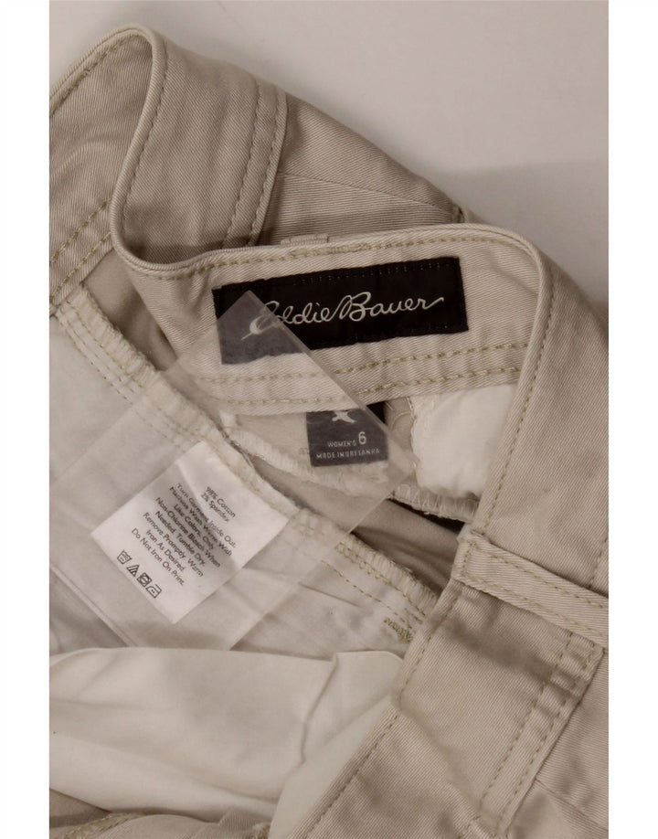 Женские шорты чинос EDDIE BAUER US 6 Medium W30 Серые хлопковые