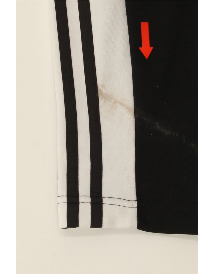 ADIDAS Womens Tracksuit Trousers UK 8/10 Small  Black Polyester Vintage Adidas and Second-Hand Adidas from Messina Hembry 