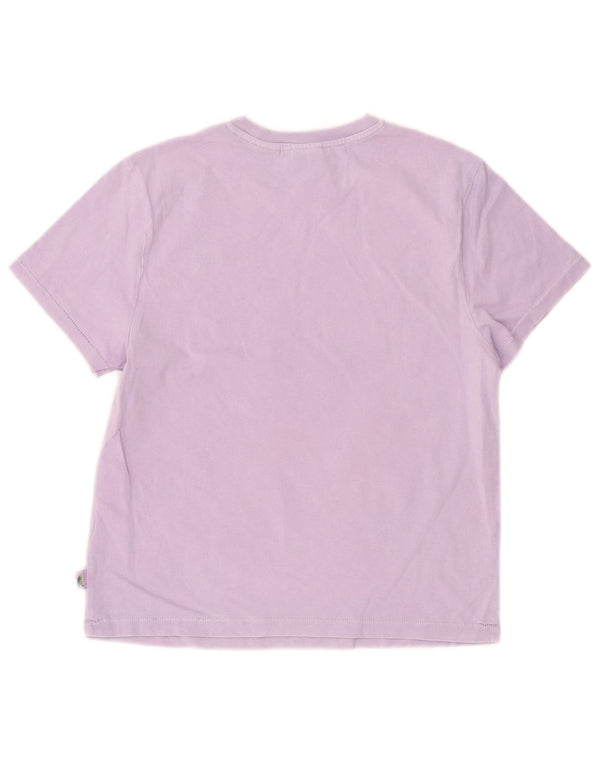 Levi's Womens T-Shirt Top UK 6 XS Purple Cotton
